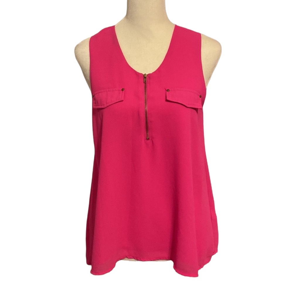 YA LOS ANGELES Casual sheer blouse